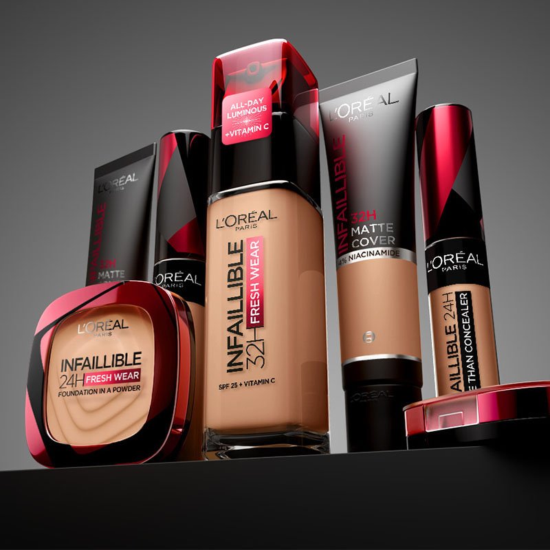 Loreal Paris Infallible FoundationInAPowder Franchise All 07Range